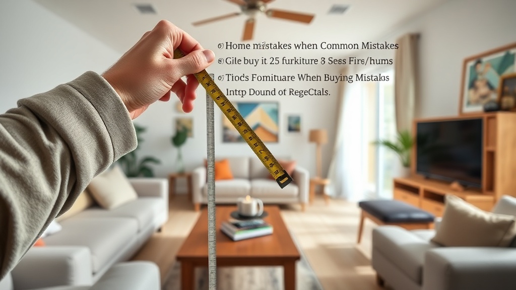 טעויות נפוצות כשקונים פריטים לבית