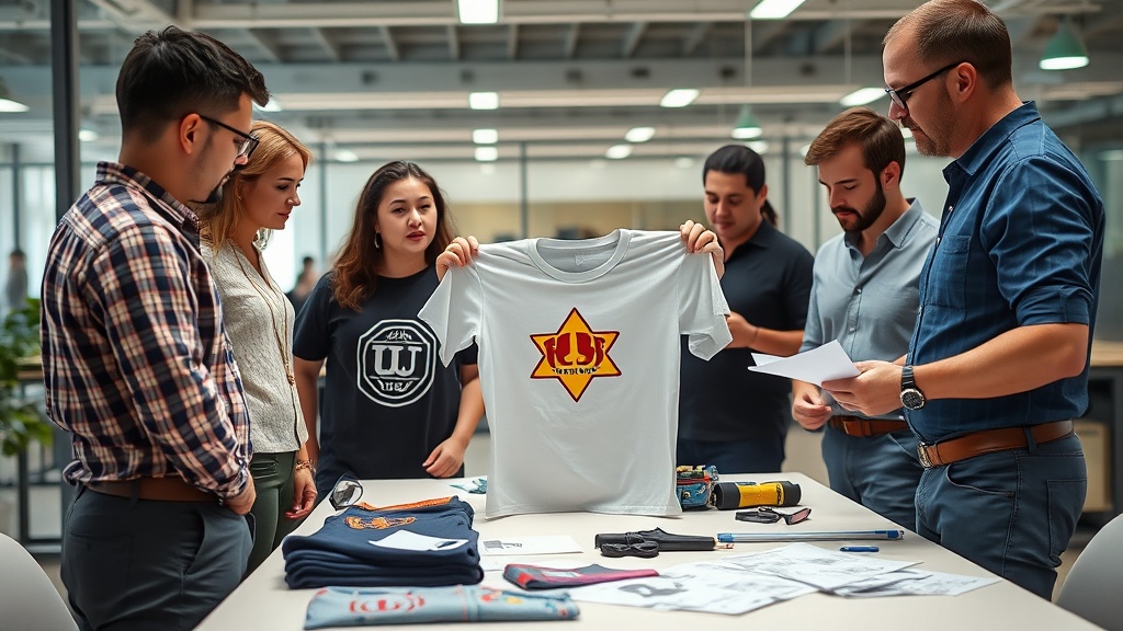 טיפים של אלופים להדפסת לוגו על חולצות