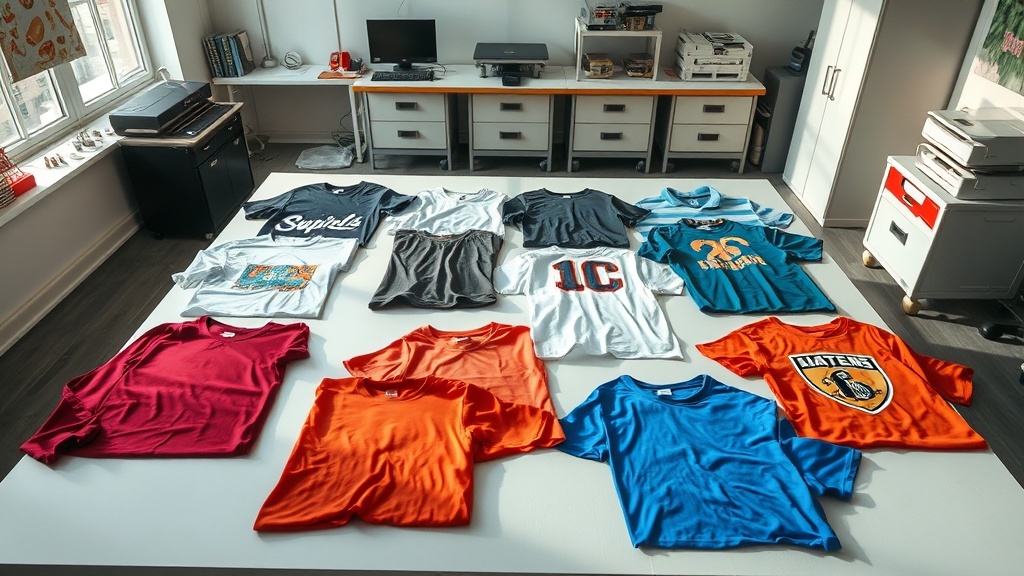 סוגי הדפסים לחולצות – מה ההבדל ולמה זה משנה?